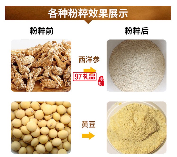 中華櫥柜網定制咖啡研磨機豆制品磨粉機 可訂做LOGO