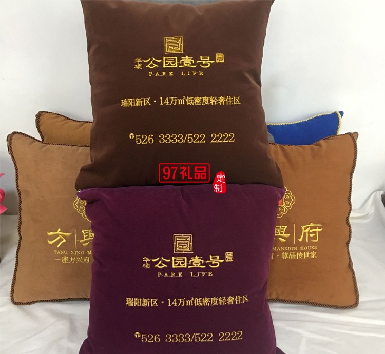 汽車禮品定制抱枕，抱枕被案例