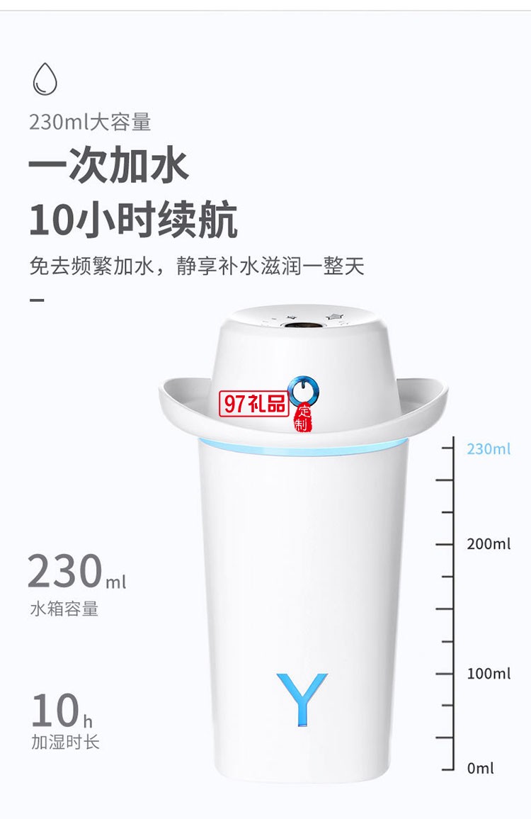 創意帽子加濕器
