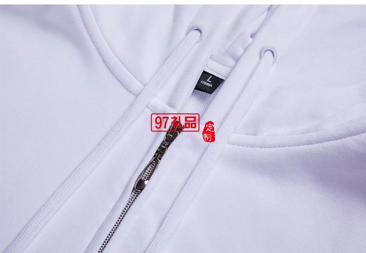 秋冬新款衛衣開拉鏈衛衣LOGO定制廣告衫工作服