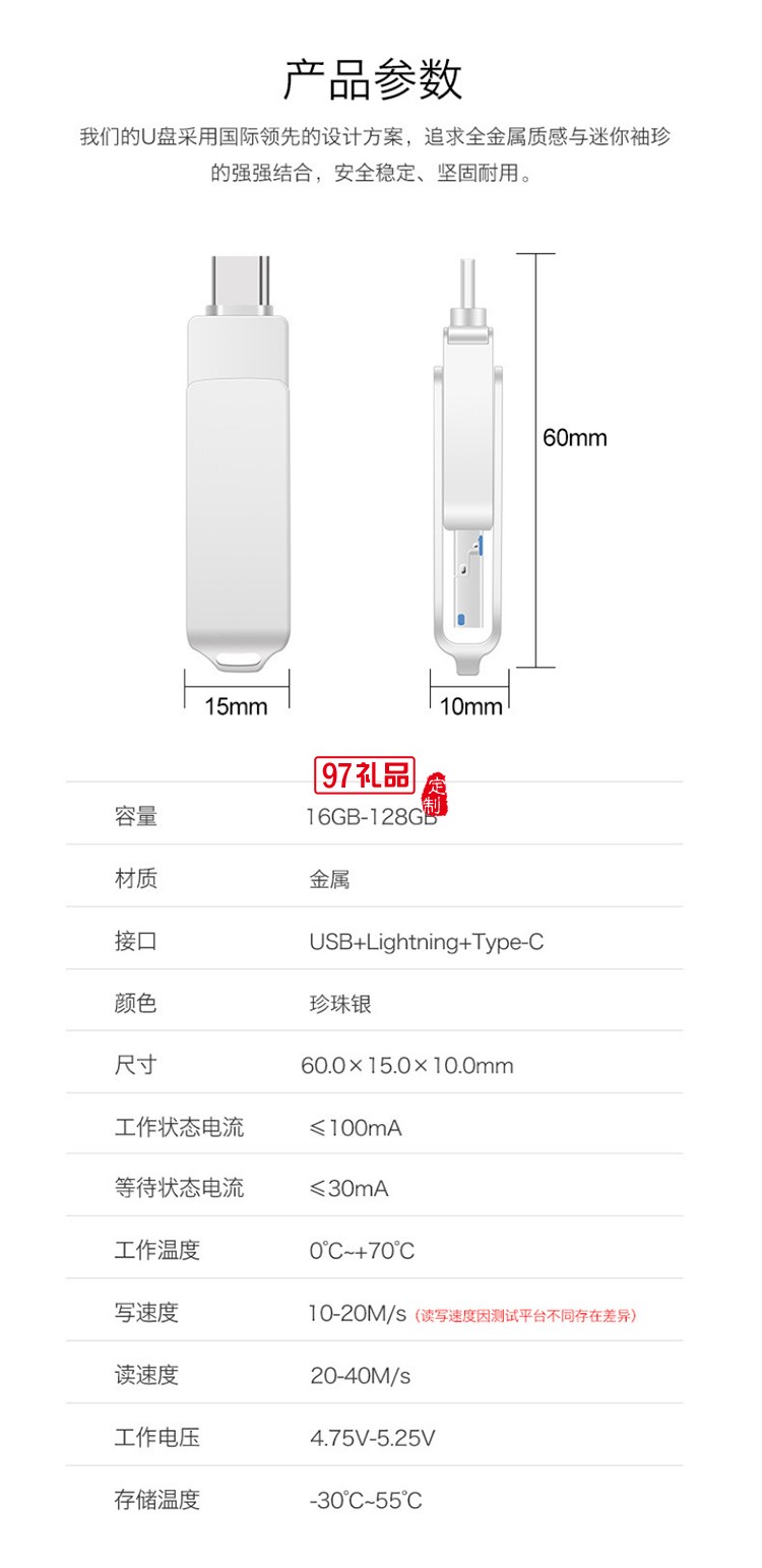 多功能三合一數據U盤