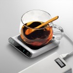 冬日禮品加熱暖杯墊自動恒溫杯墊觸控調節定時保溫杯墊