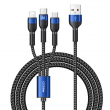 Recci銳思RTC-T12一拖三數據線