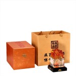 玉石擺件工藝品玉石印章印璽越人生開門紅節日商務禮品