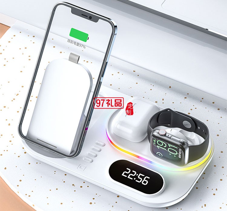 磁吸無(wú)線快充電器三合1