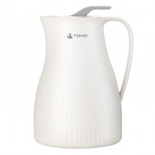 特美刻（TOMIC）保溫壺家用辦公熱水瓶玻璃內膽真空保溫水壺1L大容量
