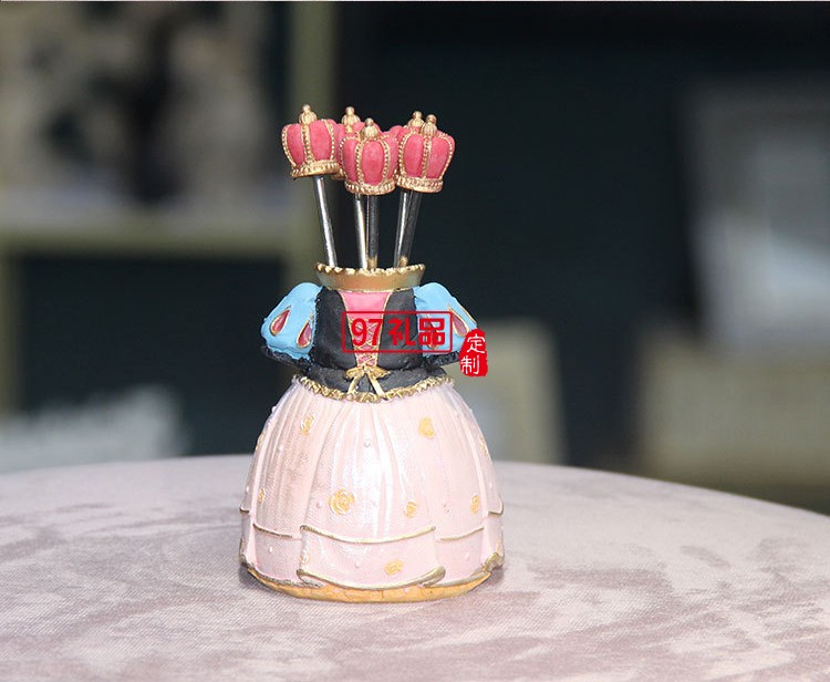 創意白雪公主水果叉