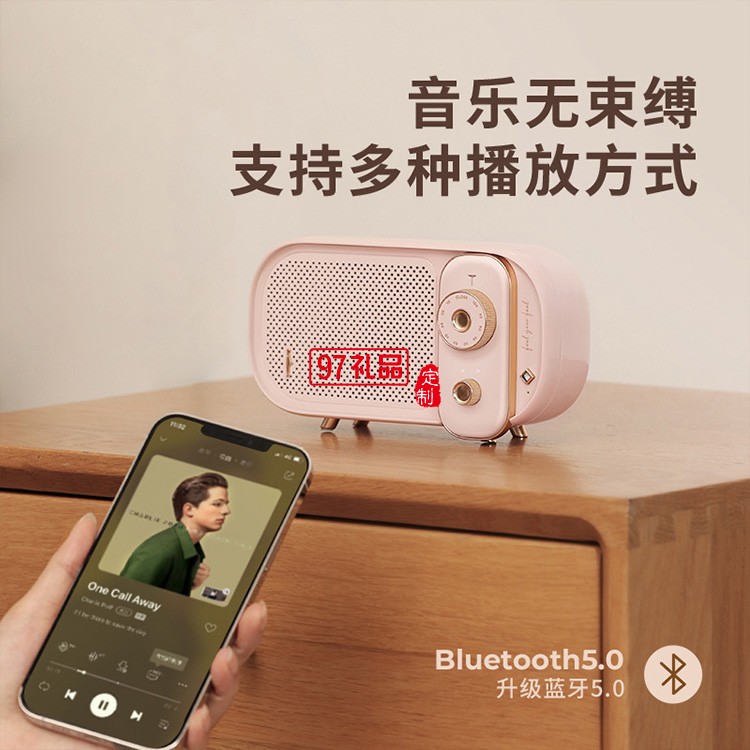 無線藍牙音箱迷你便攜式低音炮創意音響usb戶外復古藍牙音響