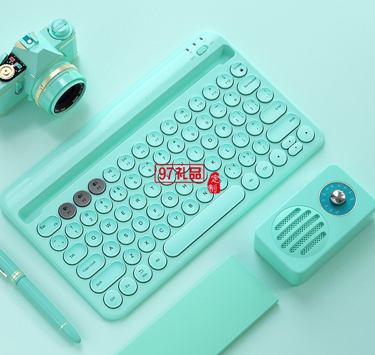 超薄手機(jī)平板電腦通用 藍(lán)牙無(wú)線(xiàn)鍵盤(pán)辦公