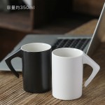 創意倒立瀝干馬克杯 禮品對杯