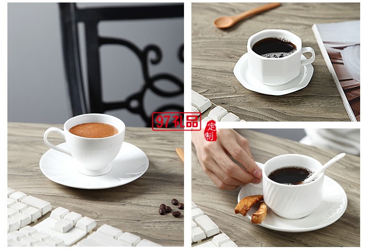陶瓷水杯帶蓋 中南海式創意會議杯 可定制LOGO白瓷介杯會議室水杯