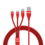 Recci耐用RTC-T02一拖三數據線