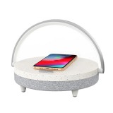 多功能手機(jī)無(wú)線充電音樂臺(tái)燈定制公司廣告禮品