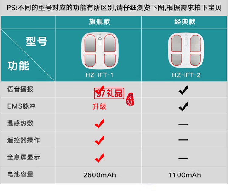 和正 足療機全自動腳底按摩器 IFT-2經典款定制公司廣告禮品