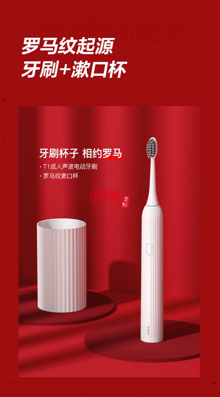艾優（Apiyoo）電動牙刷 吹風機禮盒套裝 PW-2定制公司廣告禮品